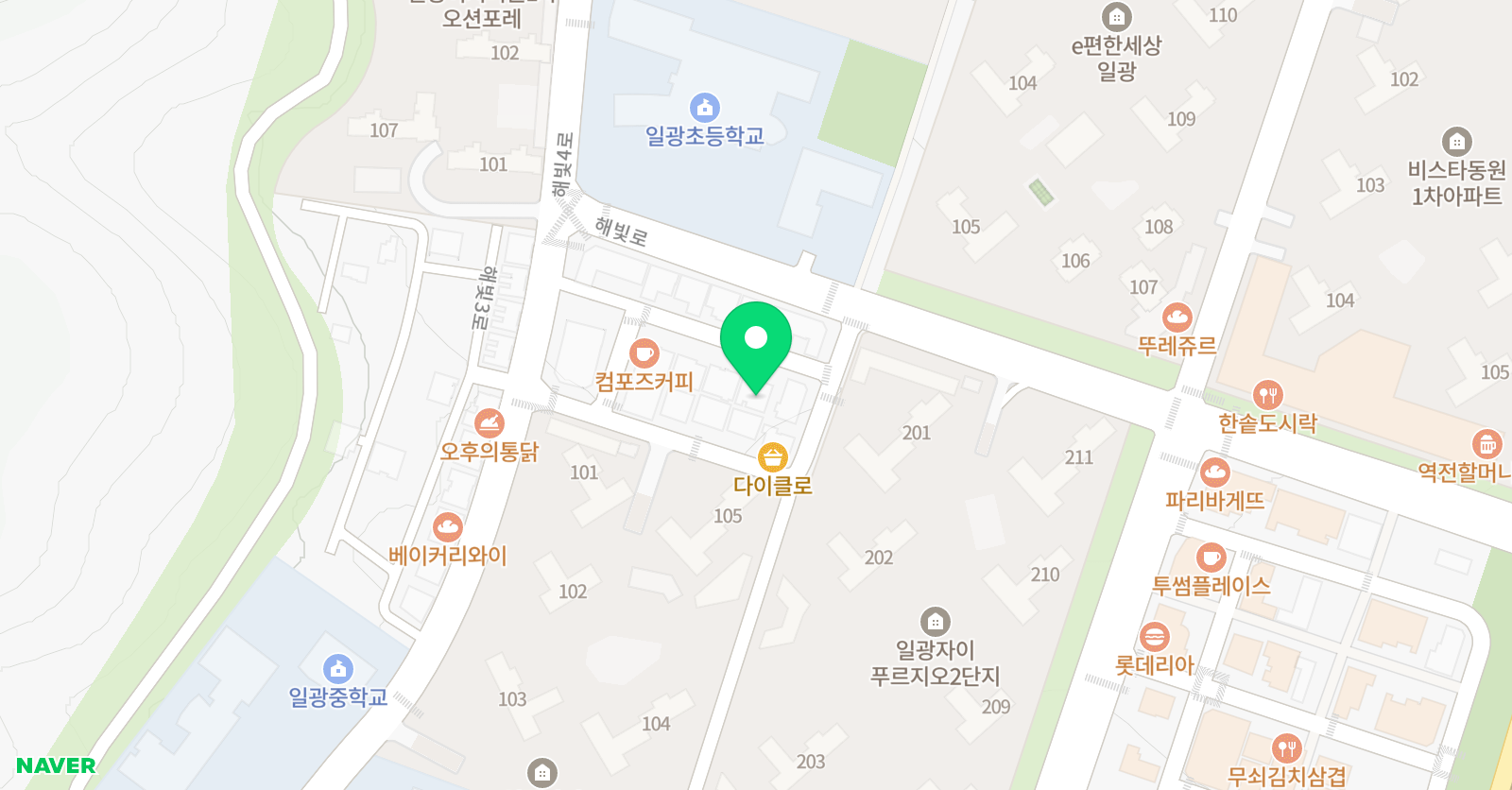 에셀 영어교습소 위치