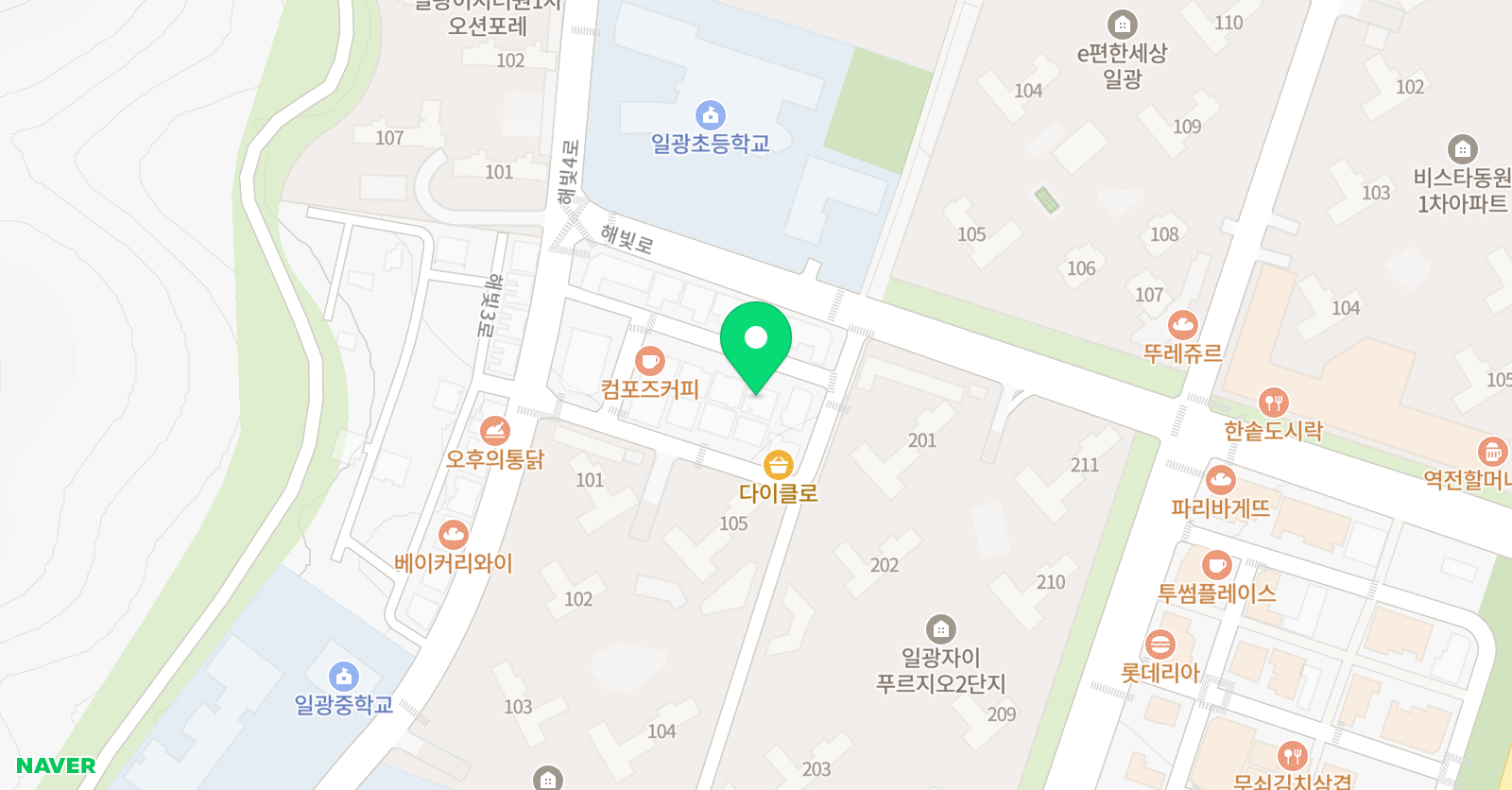 일광 검도관 위치