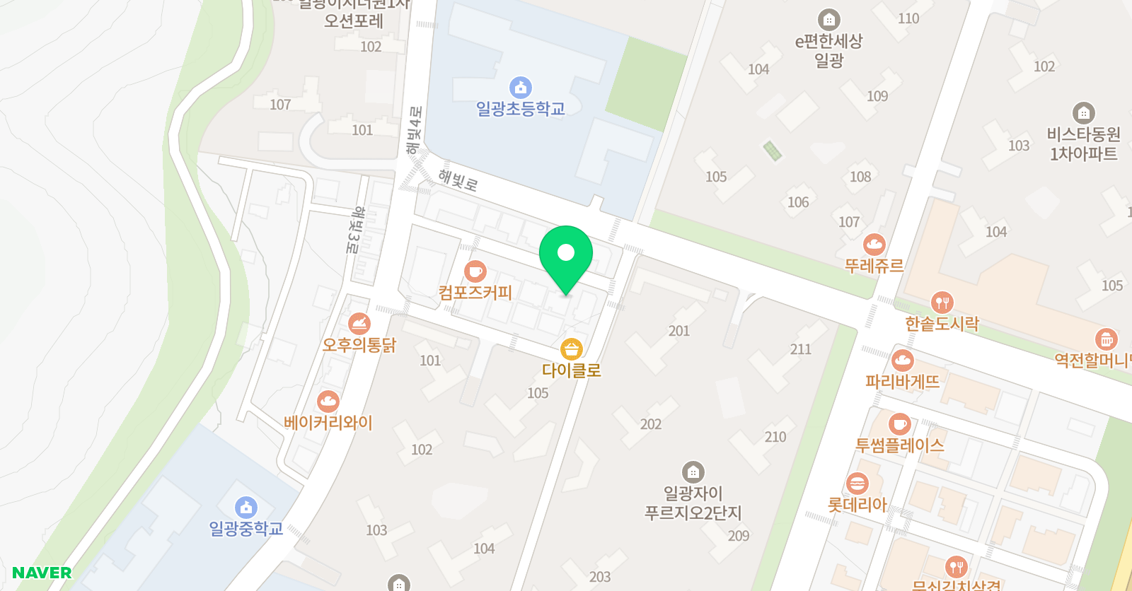 일광호로비츠 음악학원 위치