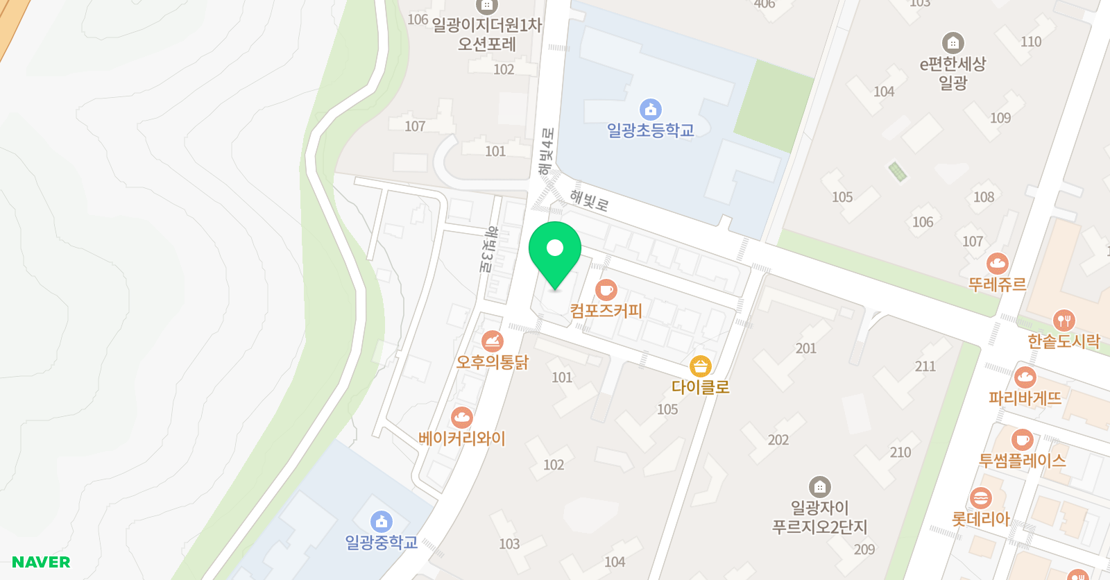 프라임 수학학원 위치