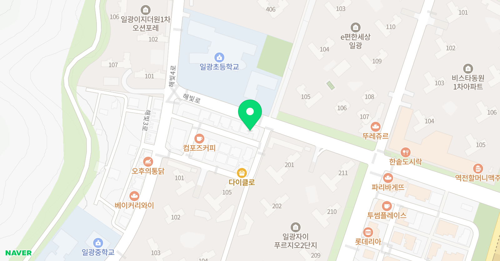 릴리아트 창의미술학원 위치
