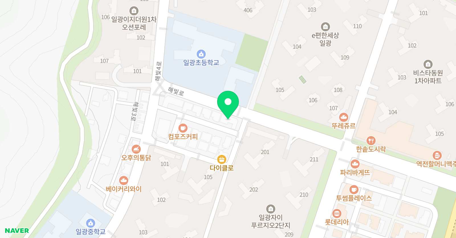 파머스 영어 일광캠퍼스 위치