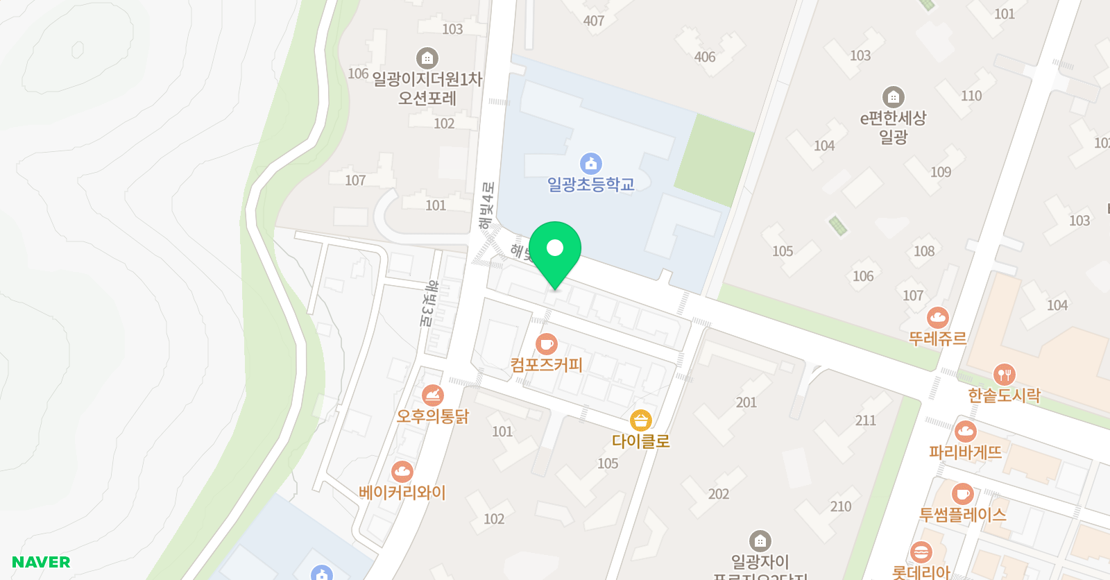라벨음악학원 위치