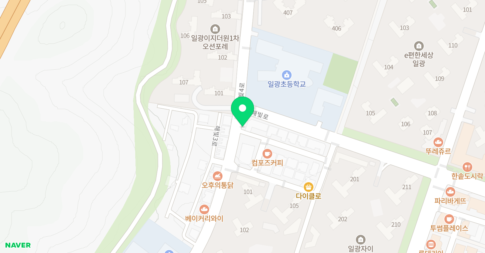 일광 캐피타운 어학원 위치