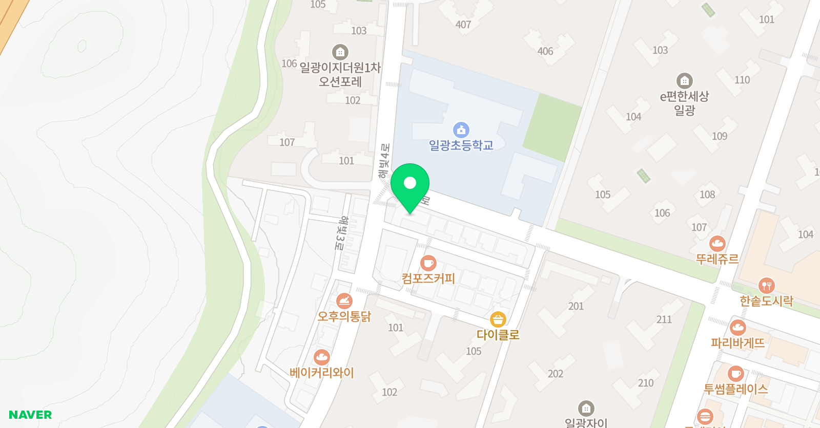 브라이튼 어학원 위치
