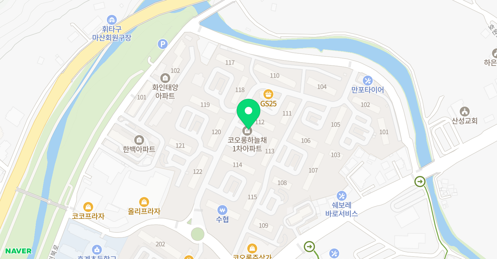 해쌤 수학교실 위치