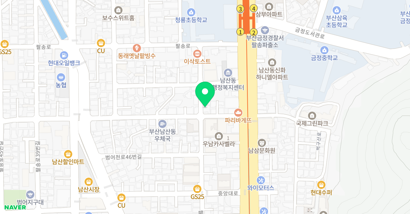 현수 수학교습소 위치