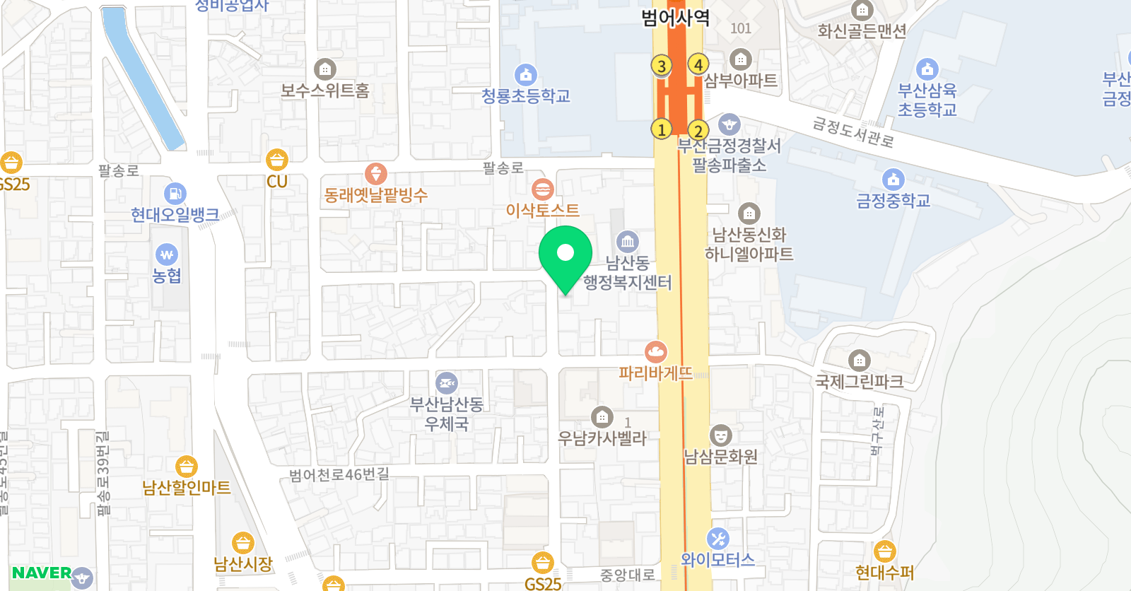 황선생 잉글리쉬 위치