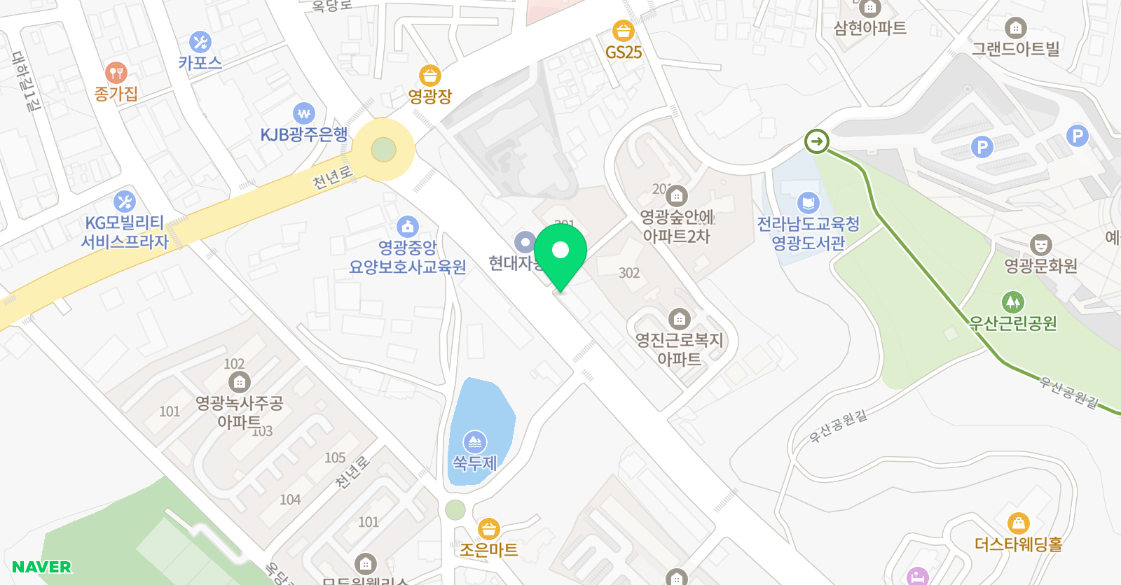 멘토 학원 제2분원 위치