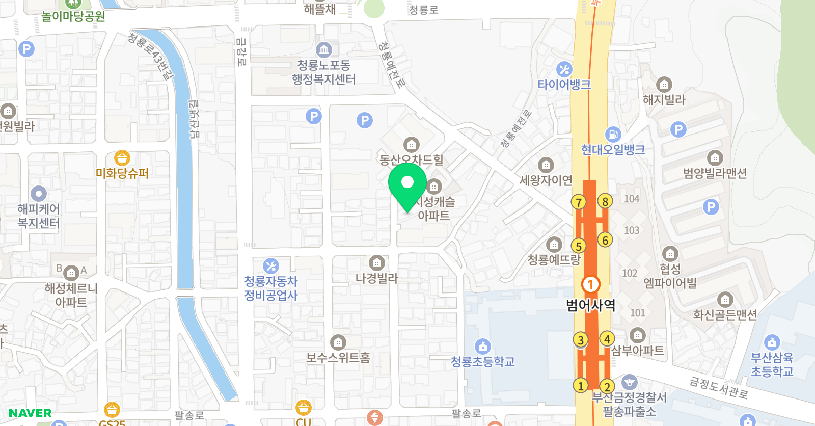 윤샘 공부방 위치