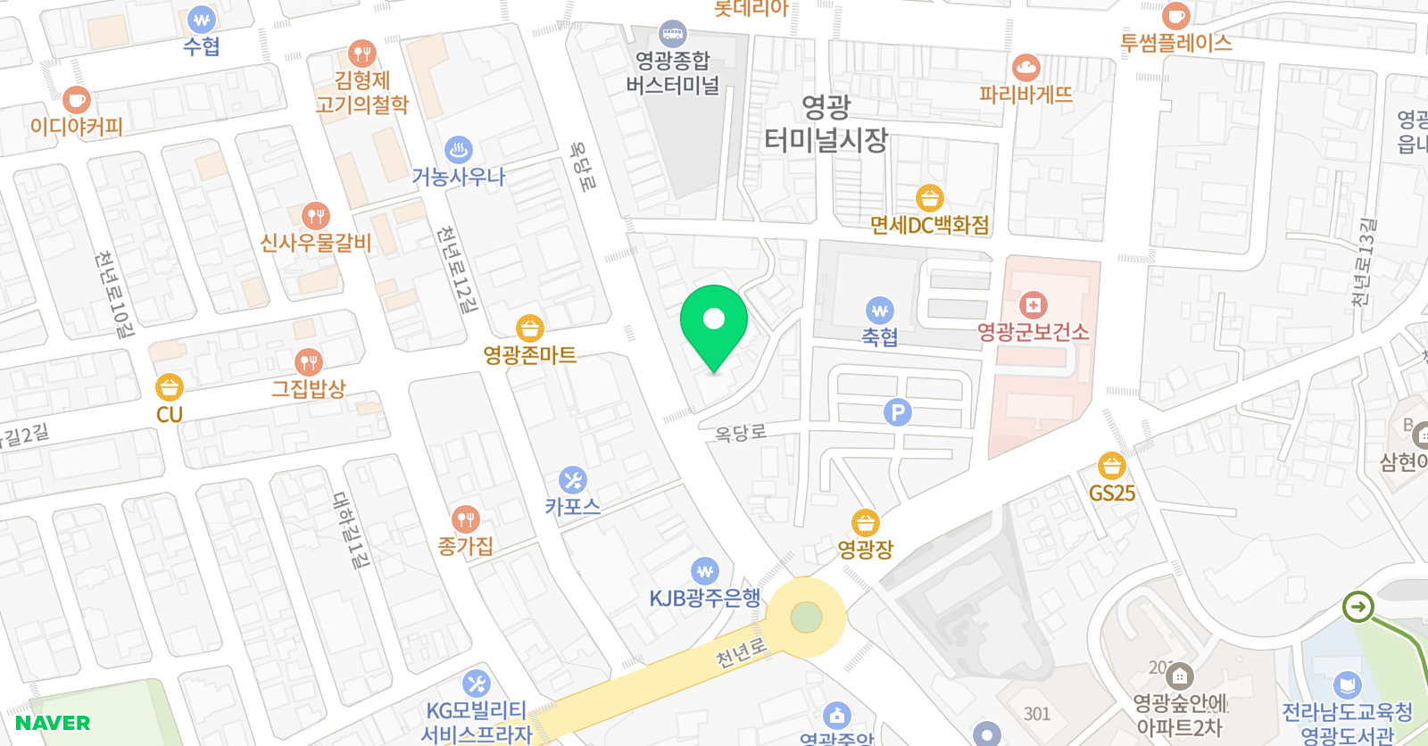 테라 수학학원 위치