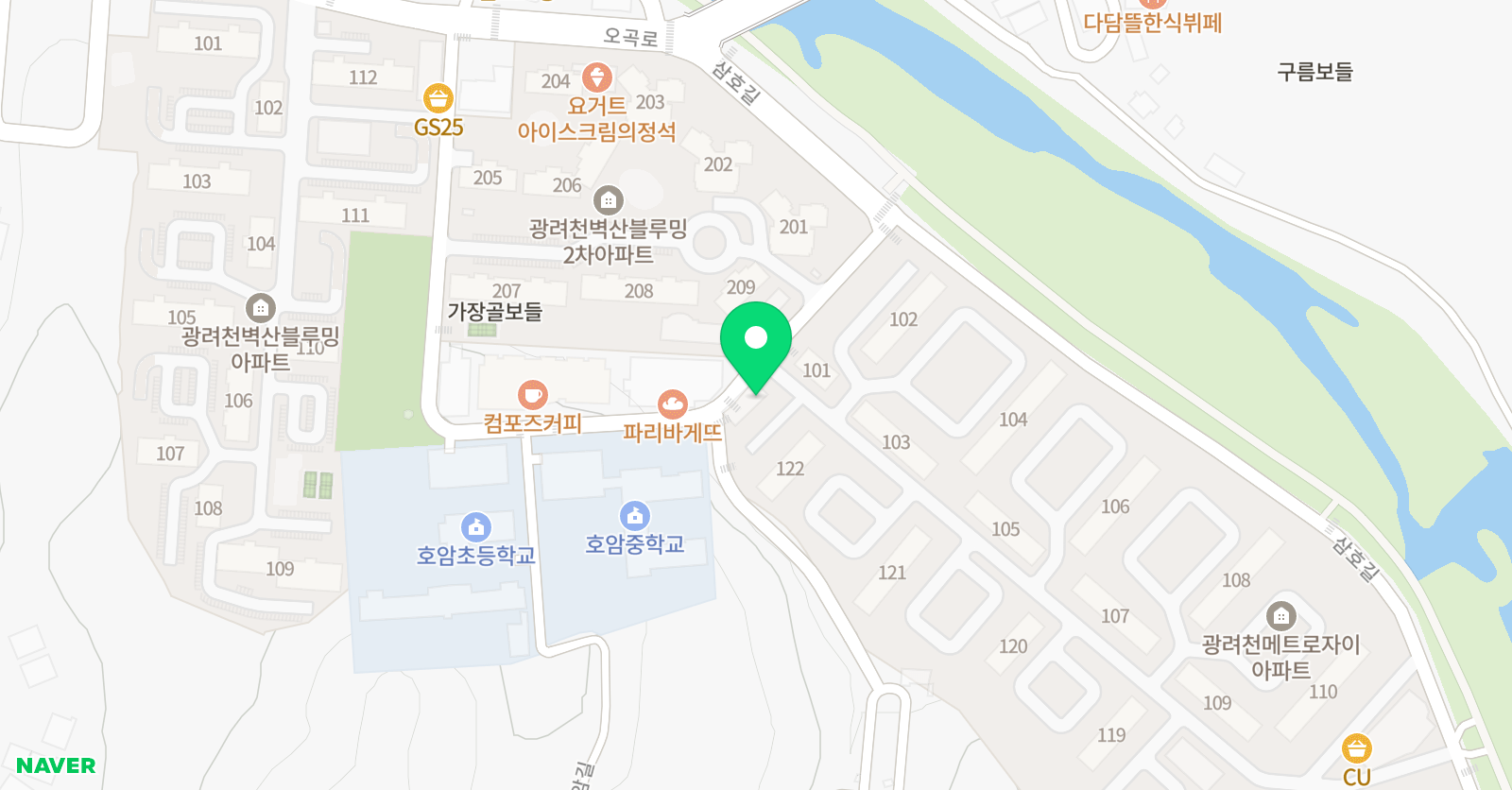 몬스터매스 호암분원 위치