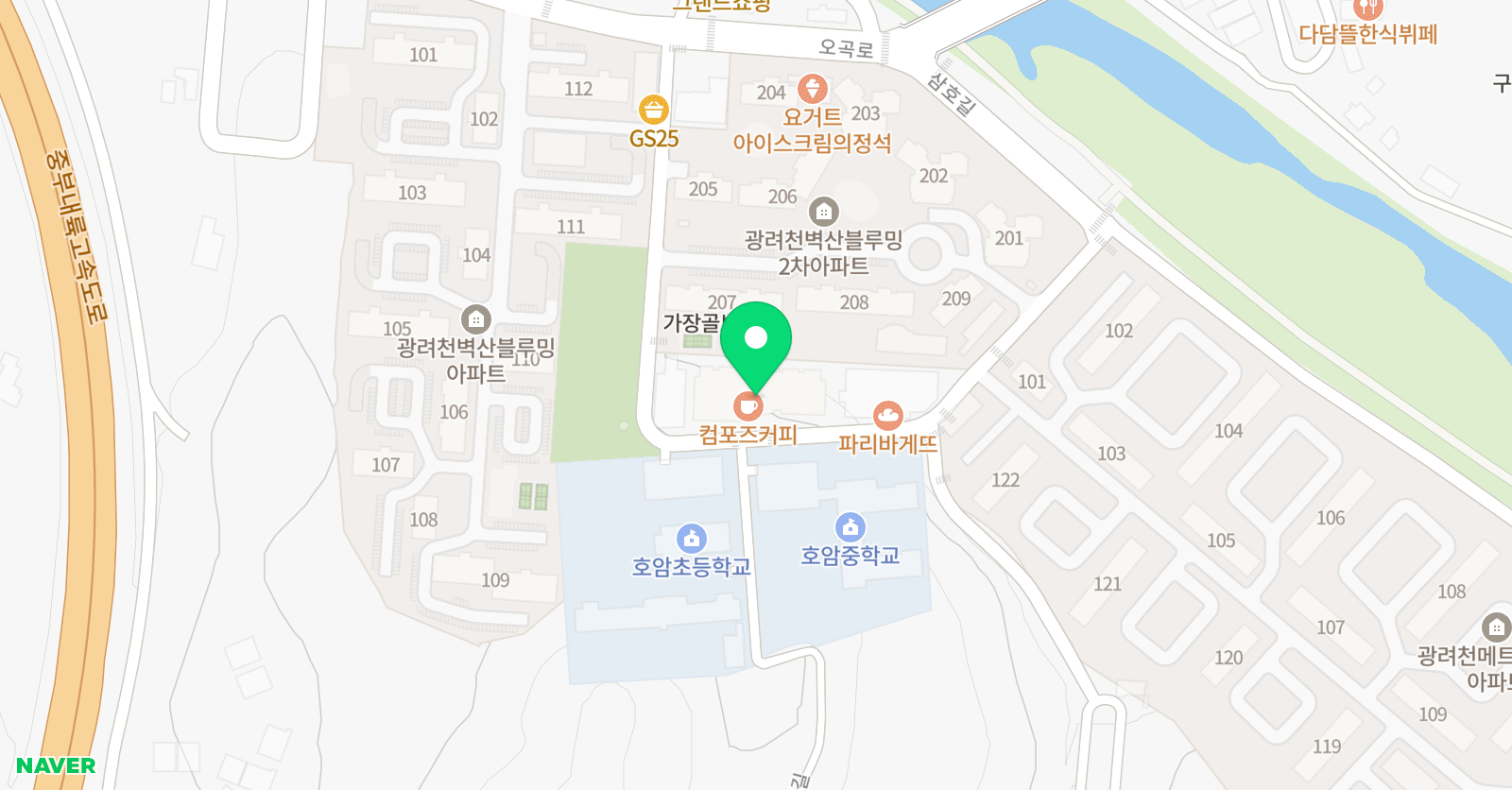 스마트해법 수학 함안호암점 위치