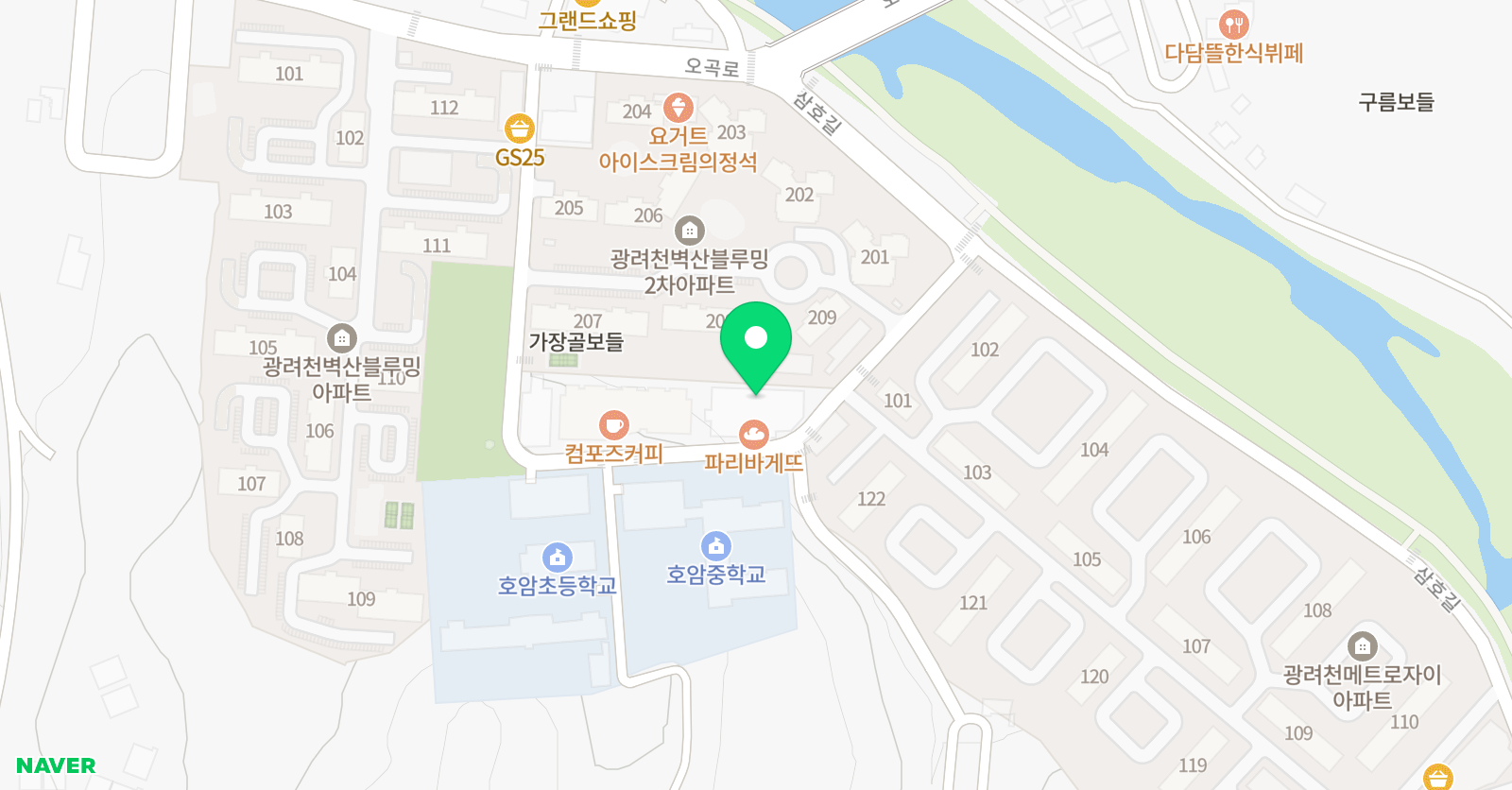 그림이좋은아이들 미술학원 위치