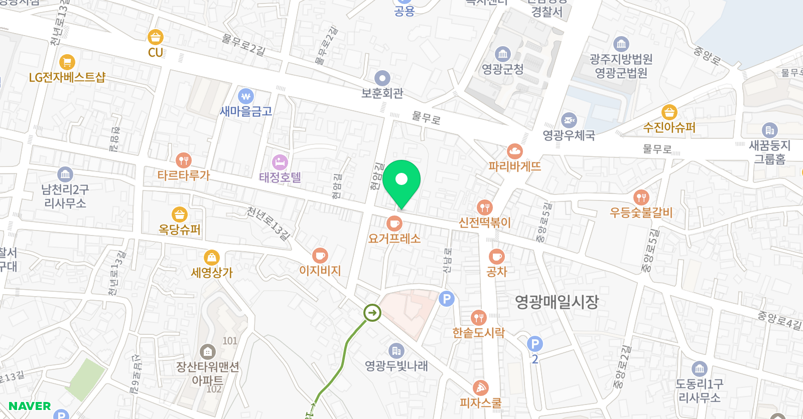 아트원 미술학원 위치