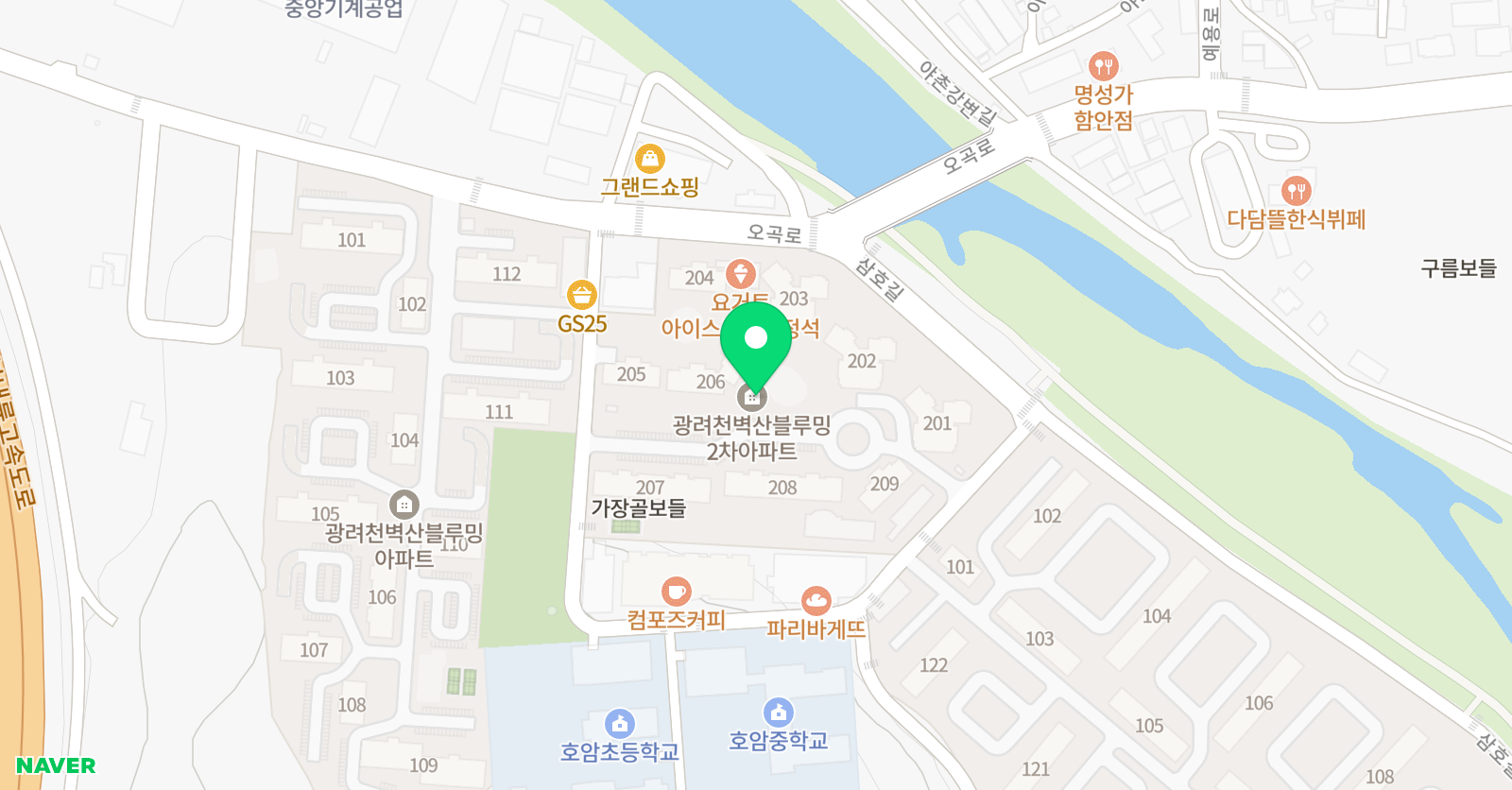 오름 공부방 위치