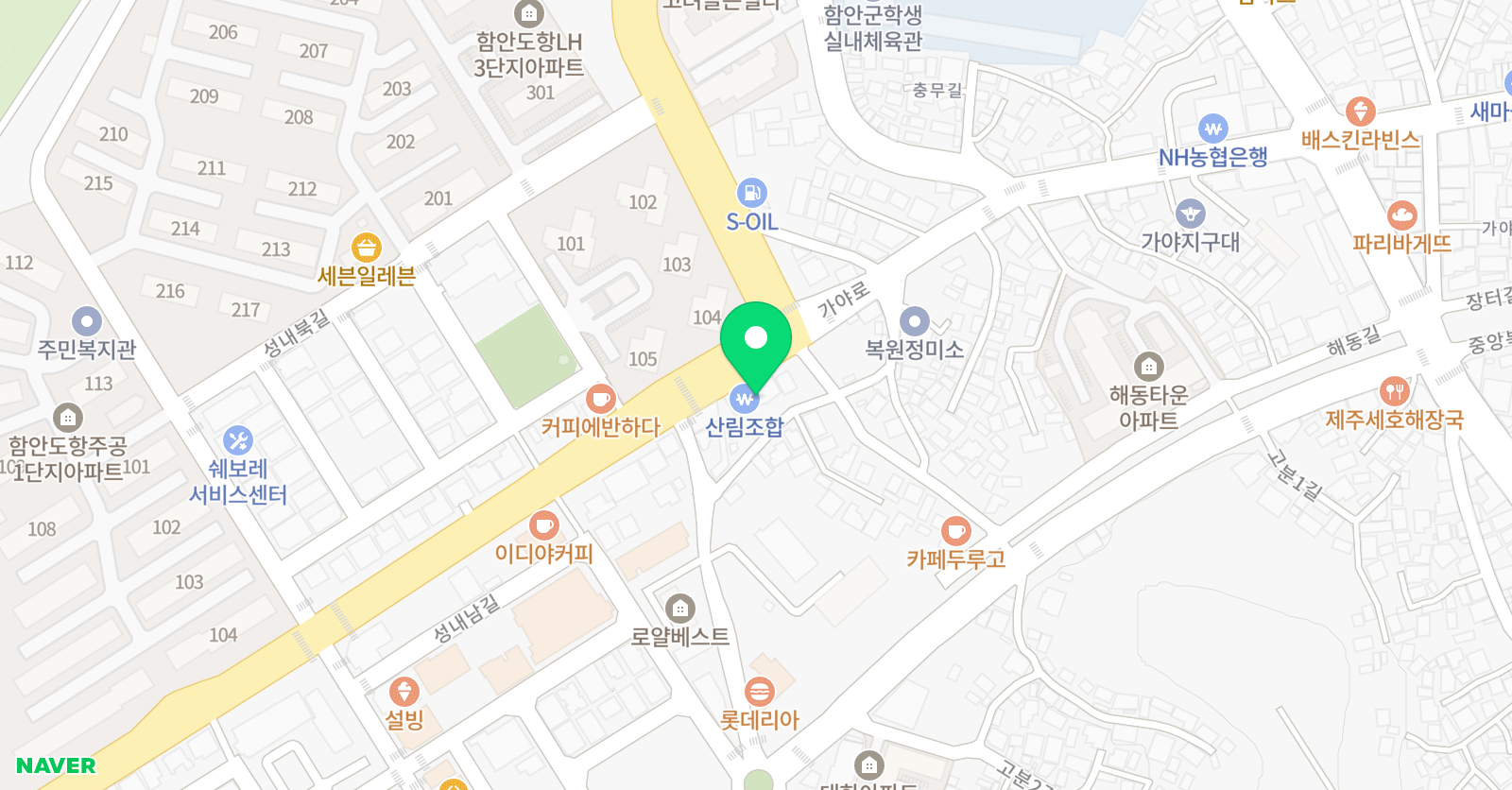 제일 학원 위치