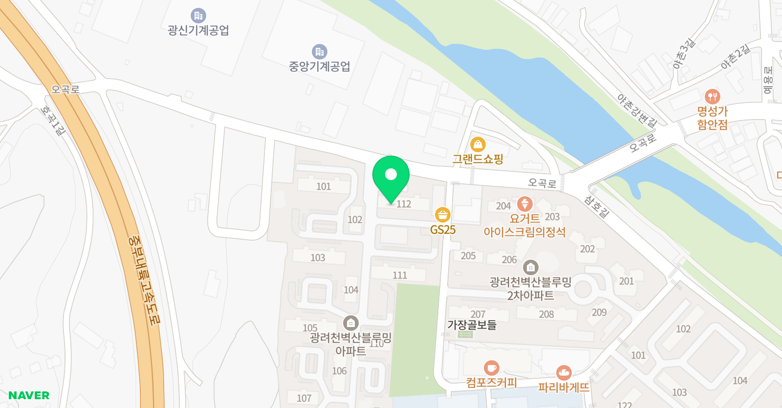허쌤 공부방 위치