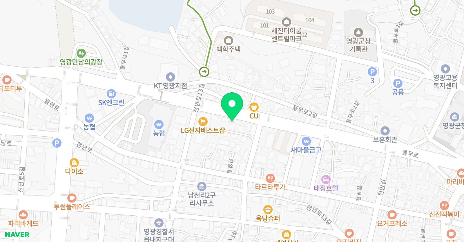 상아탑 학원 위치