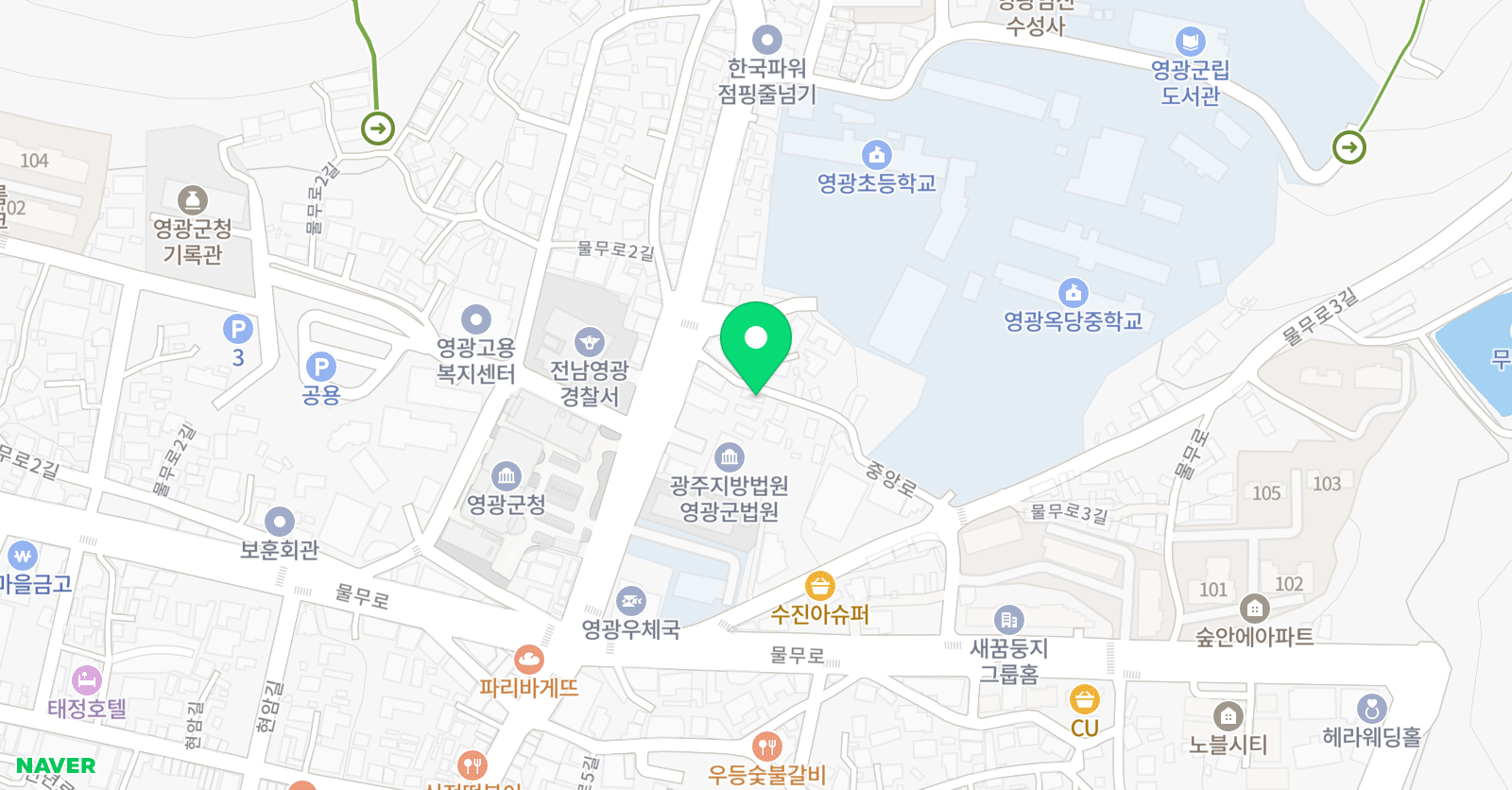 푸르넷공부방 플러스학원 위치