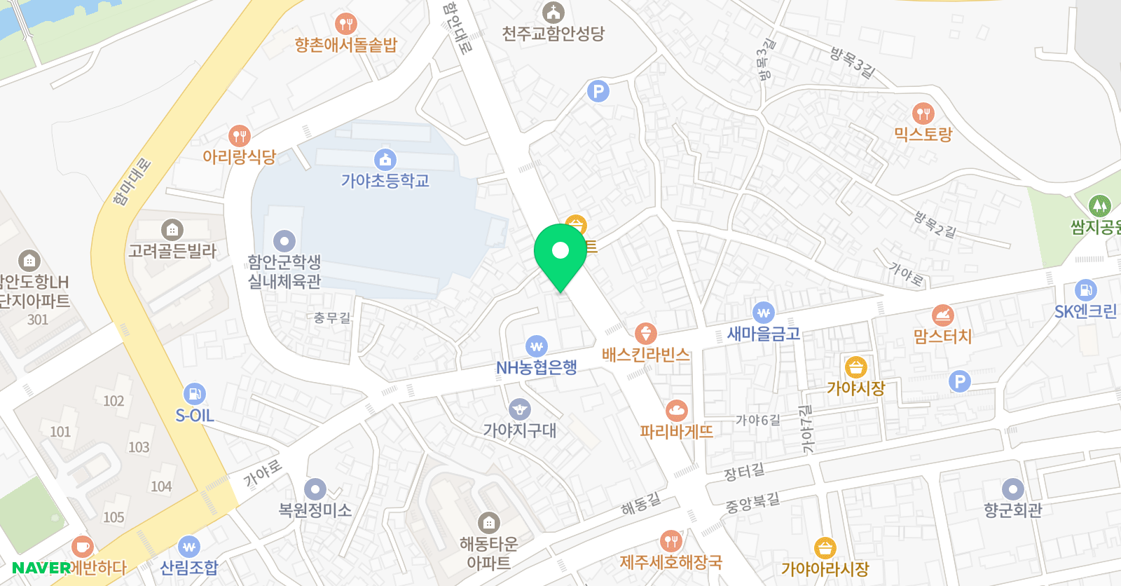 더멜로디 음악학원 위치
