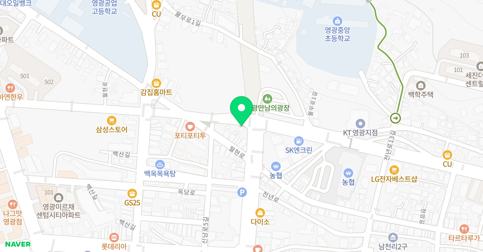 행복한아뜰리에 미술학원 위치