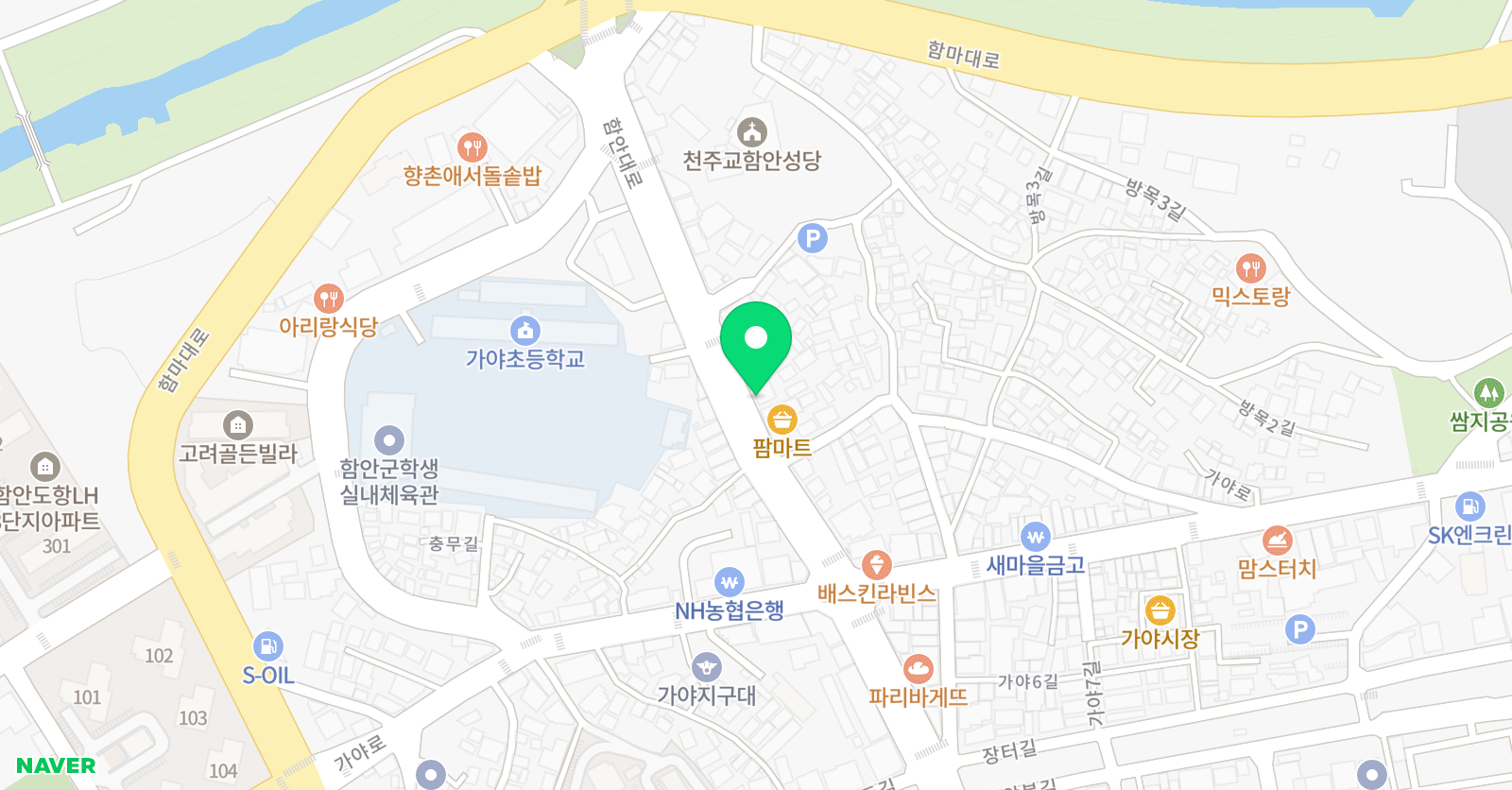 소리엘 음악학원 위치