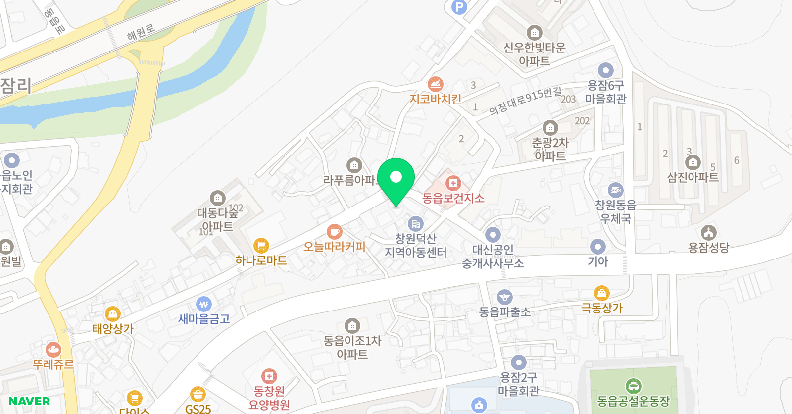 권쌤 영어전문학원 위치