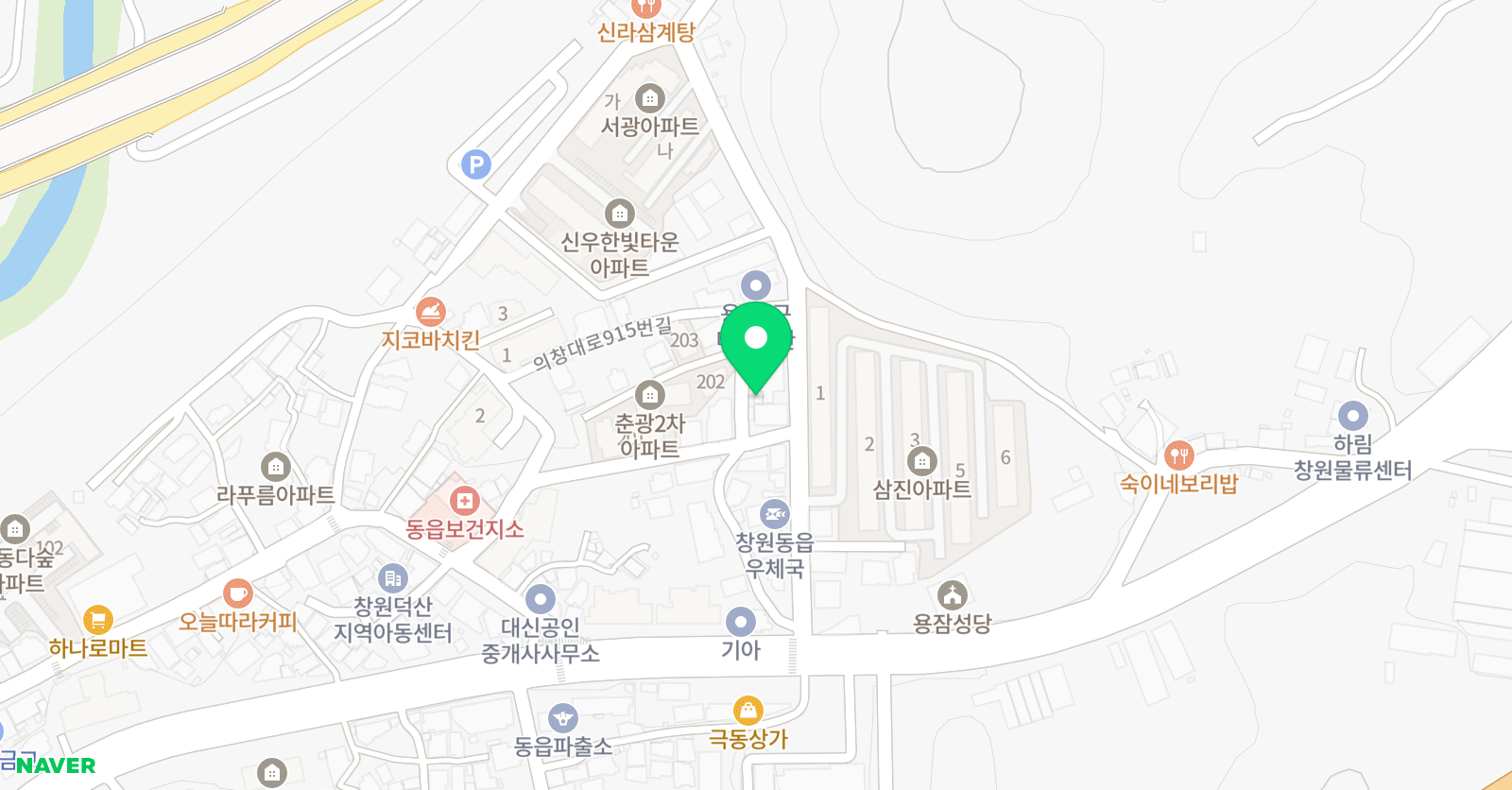 다니엘 음악학원 위치
