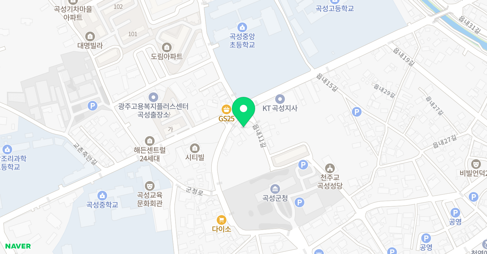 잉글리쉬무무 곡성 제1학습관 위치