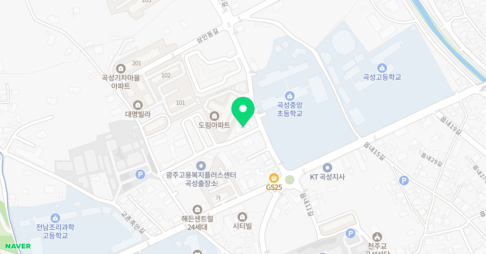 주성 학원 위치