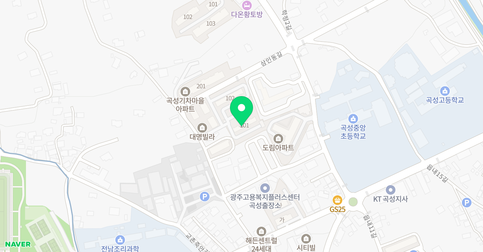 일오삼 위치