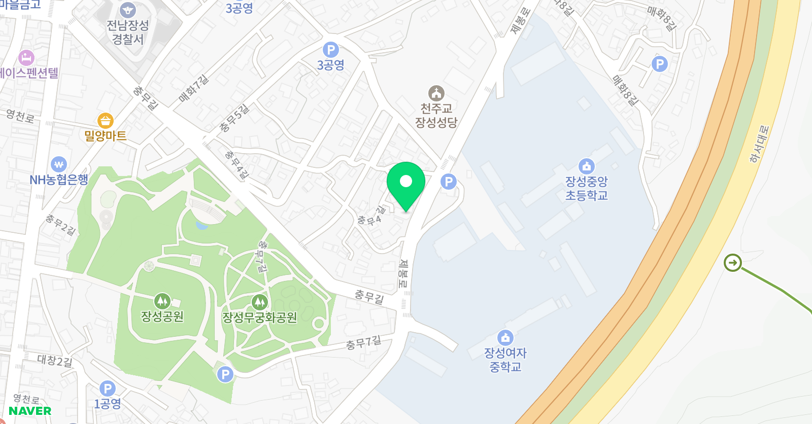 윤선생IGSE아카데미 장성중앙 위치