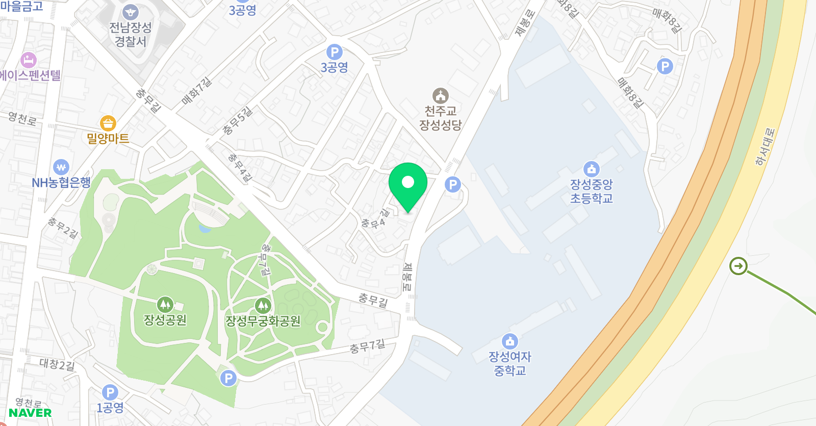 리드인 차샘 국어독서전문학원 위치