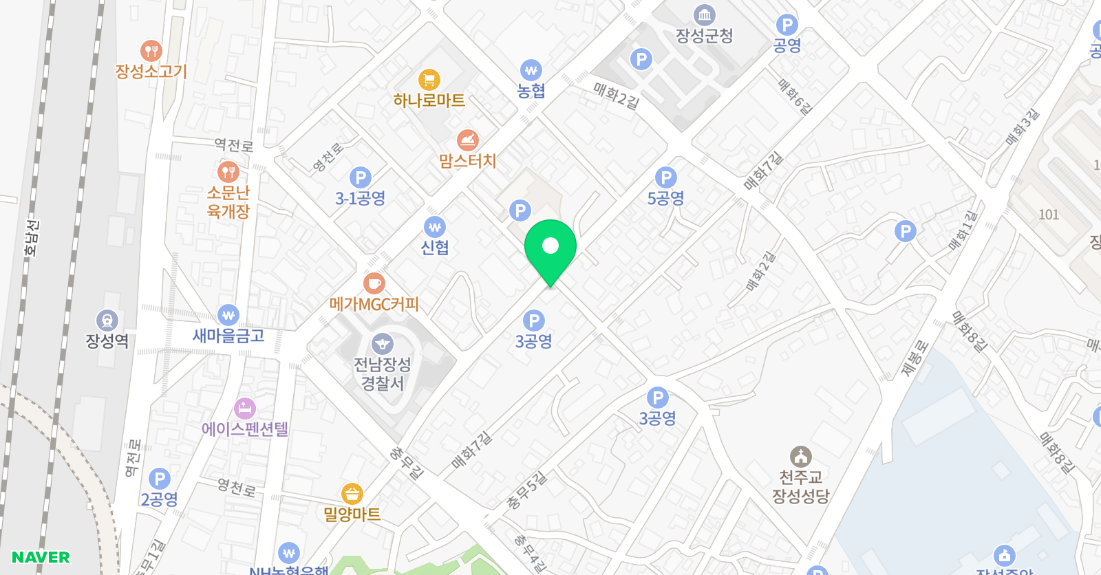 용인대학교 태권도 위치