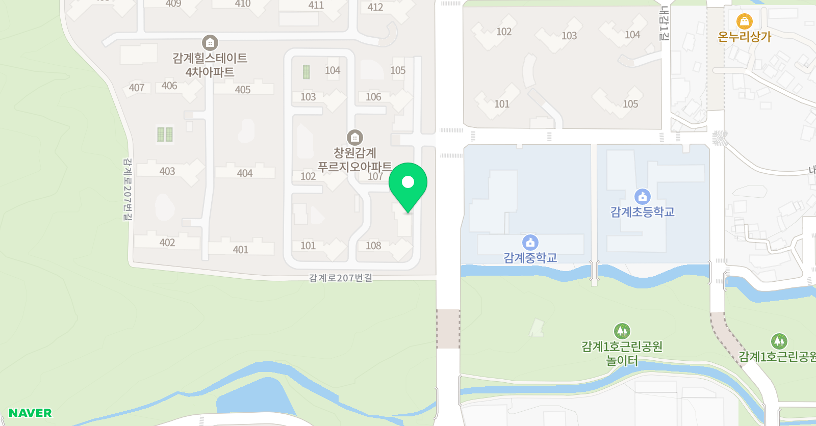 아소비 감계센터점 위치