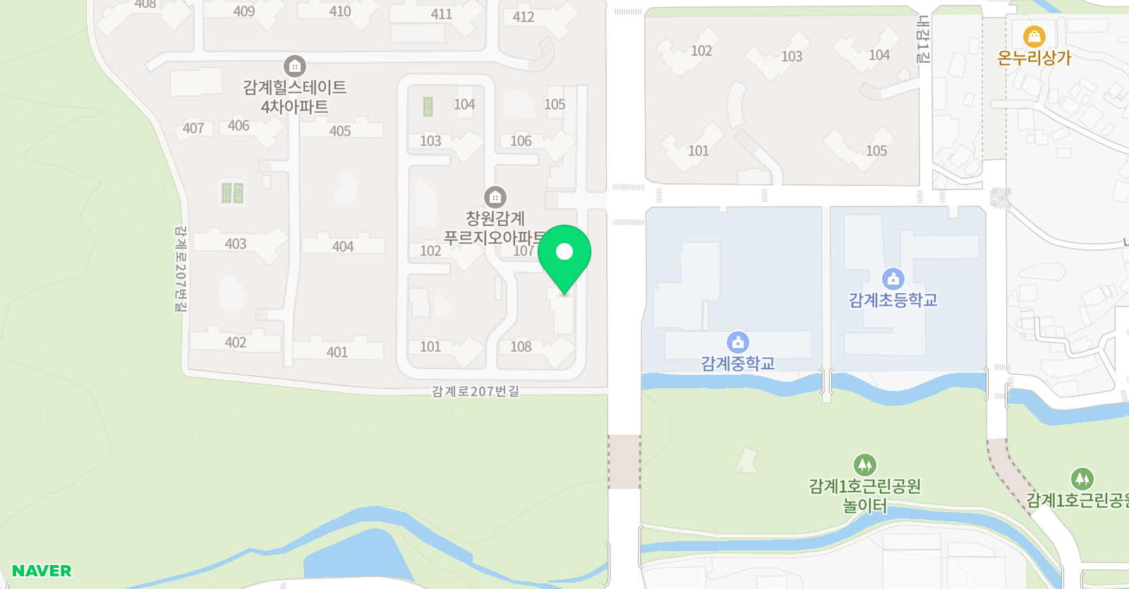 황금나무 미술학원 위치