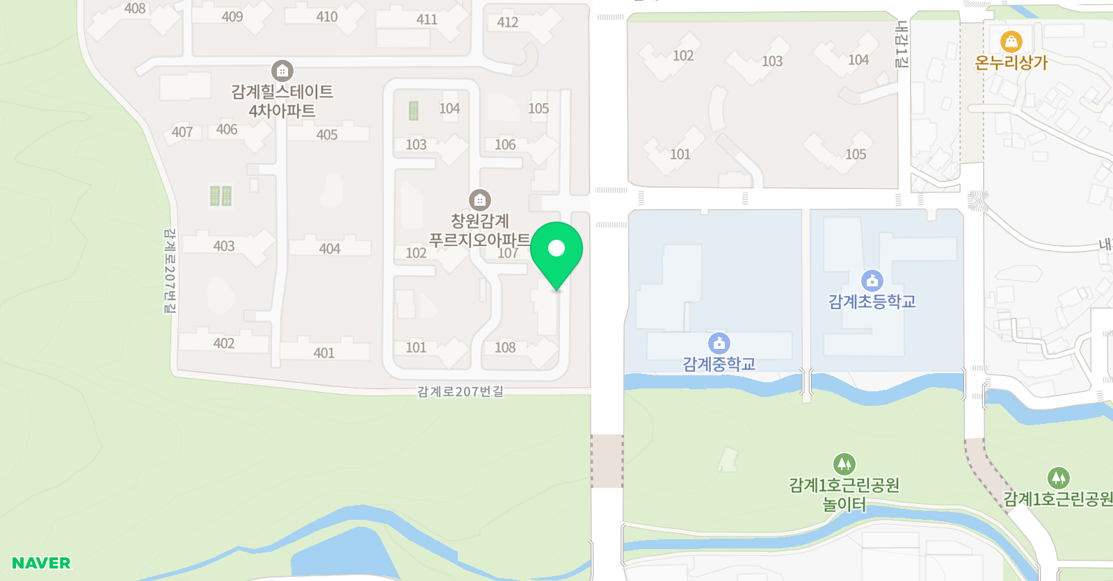 감계 이음 음악학원 위치