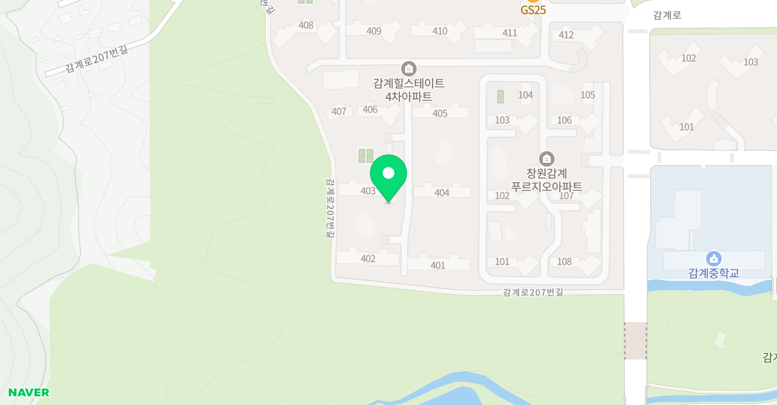 빨간펜 수학의달인 창원북면힐스4차점 위치