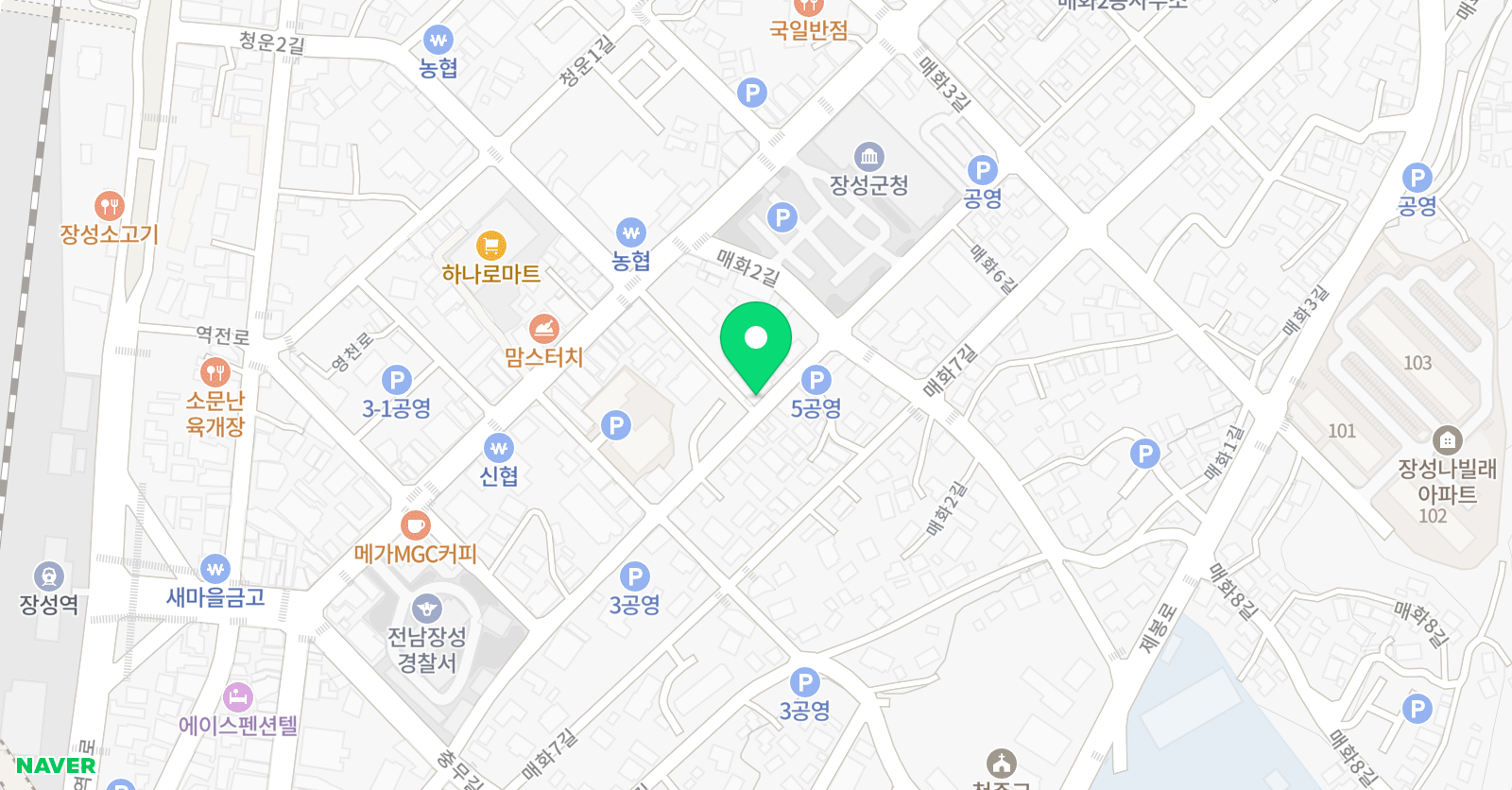 고려대장성 태권도 위치