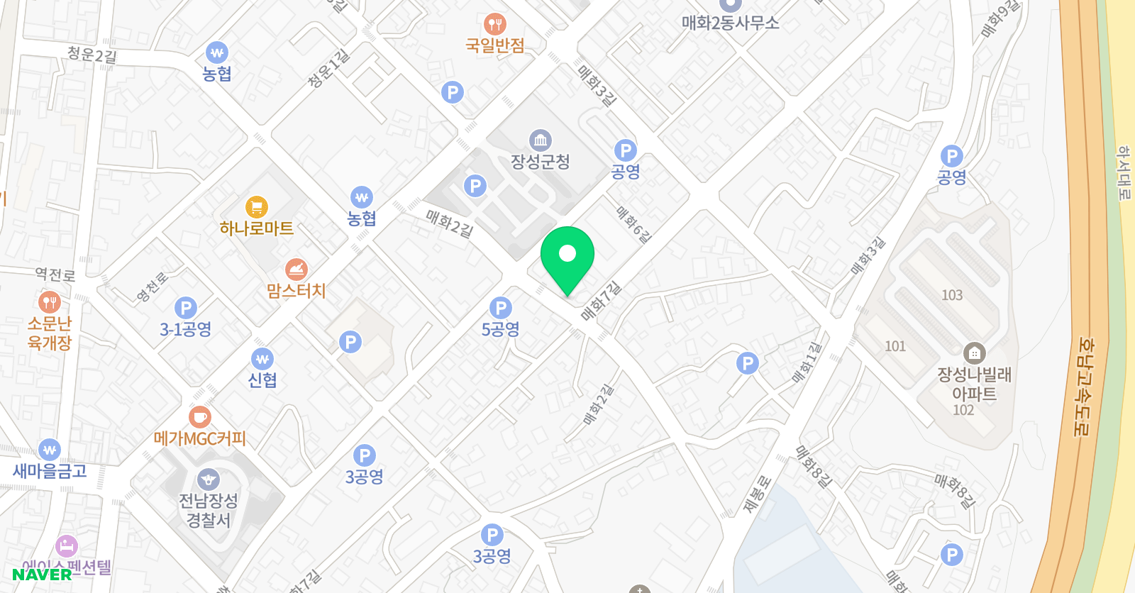 향기로운소리 피아노 위치
