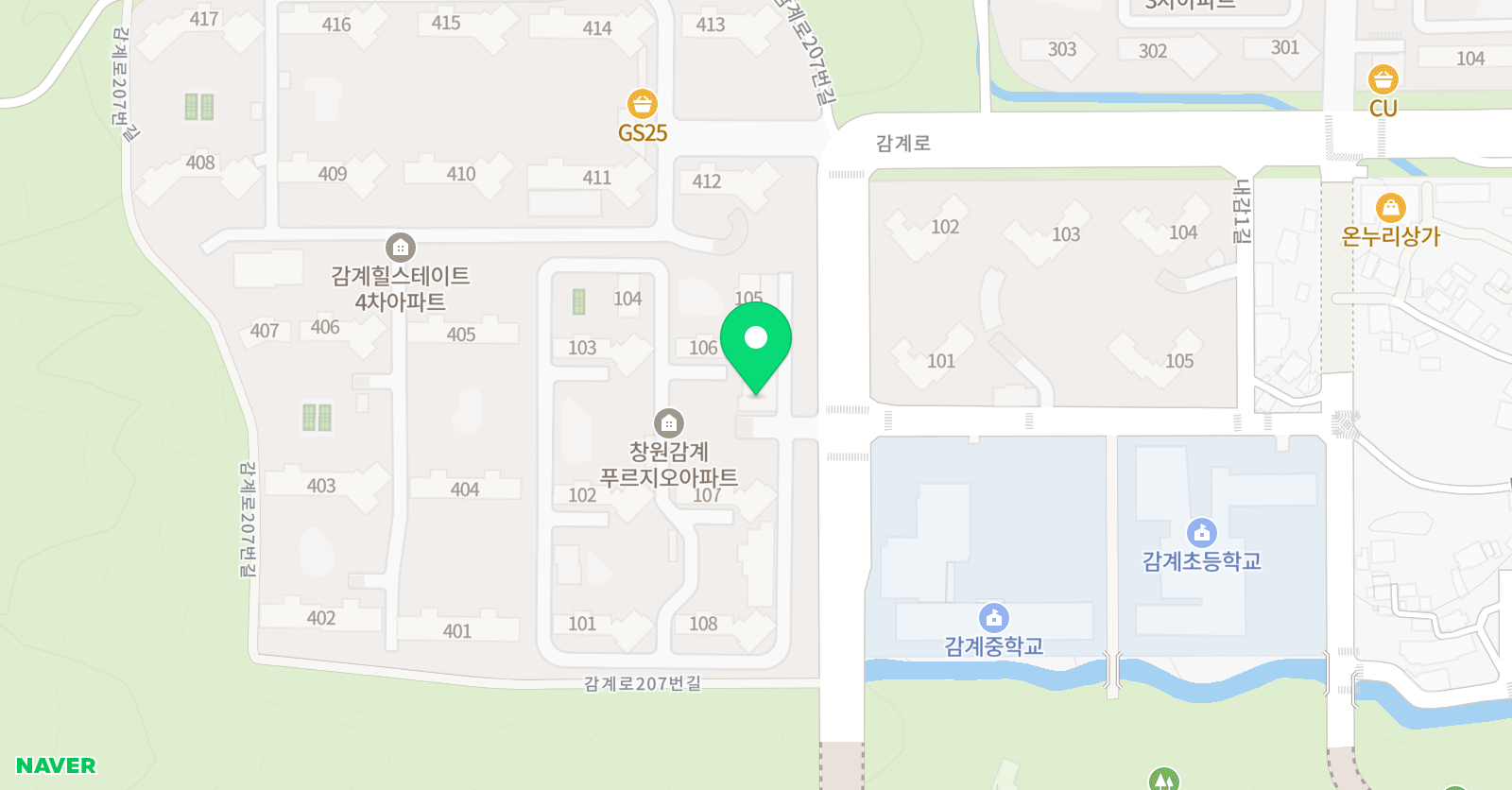 강한 수학 위치