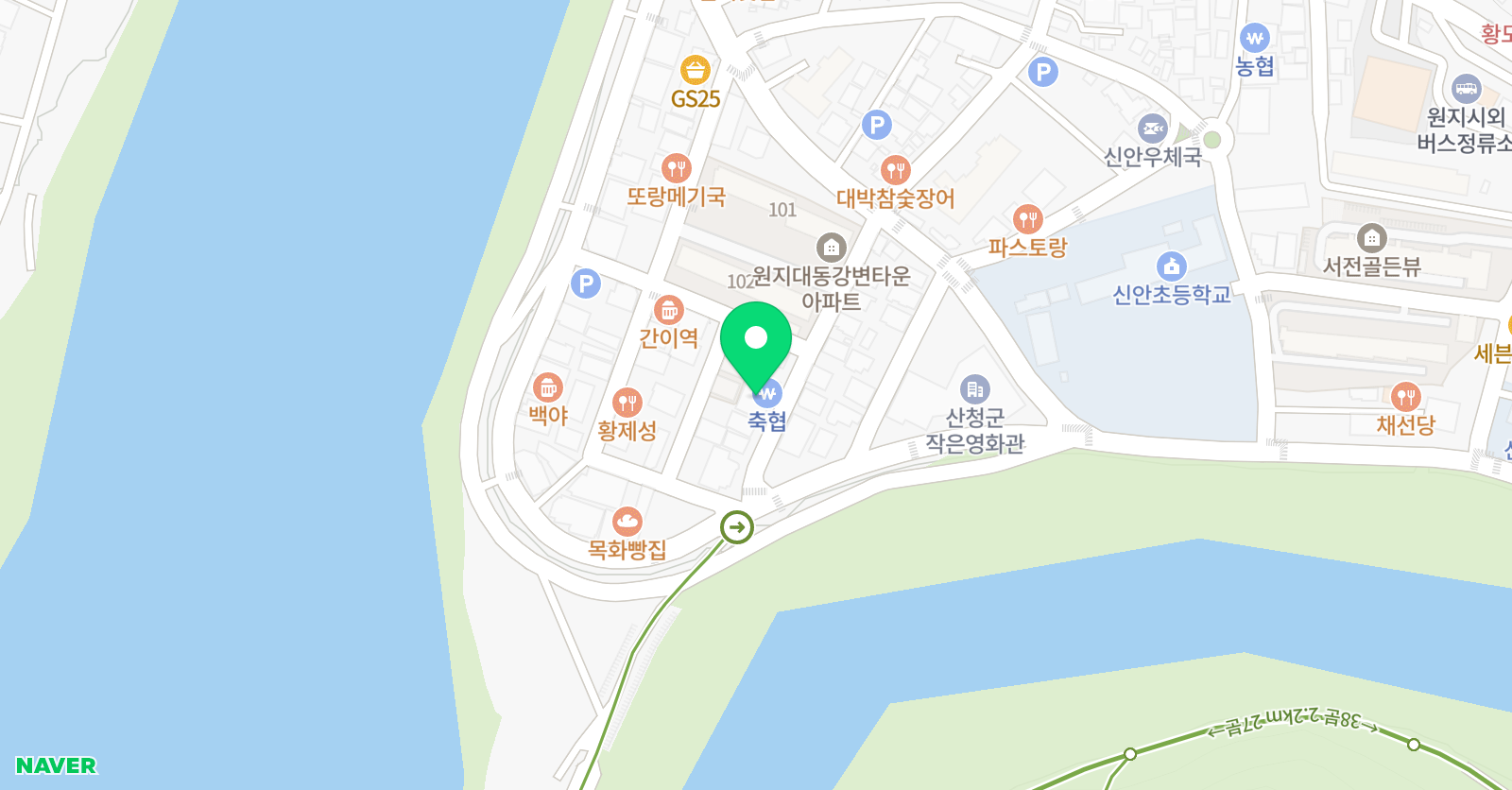 센텀학원 위치