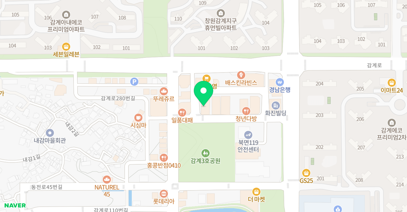 JY1093 학원 위치
