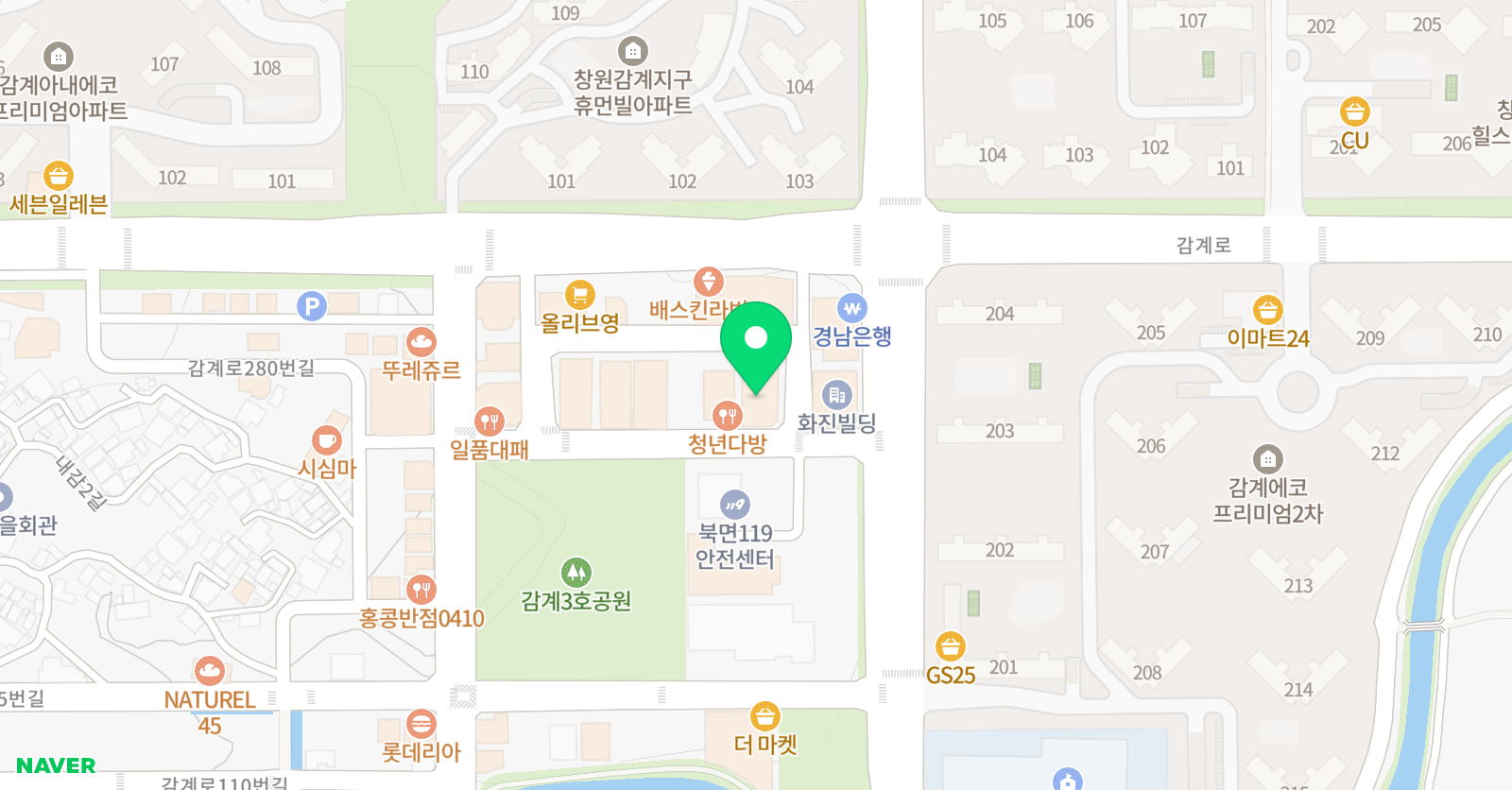 핀셀 미술학원 위치