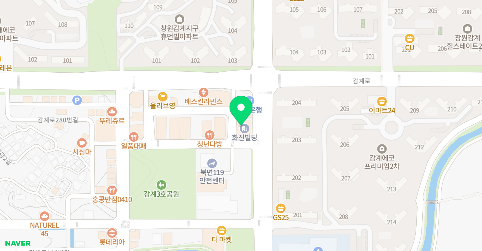 별다움 음악학원 위치