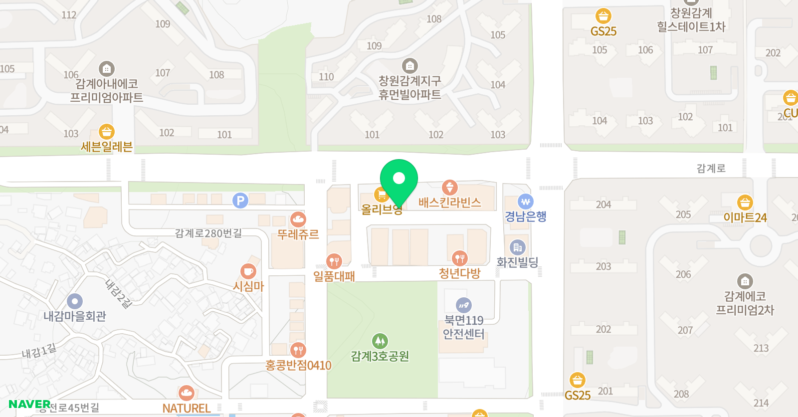 풀탑 영어교습소 위치
