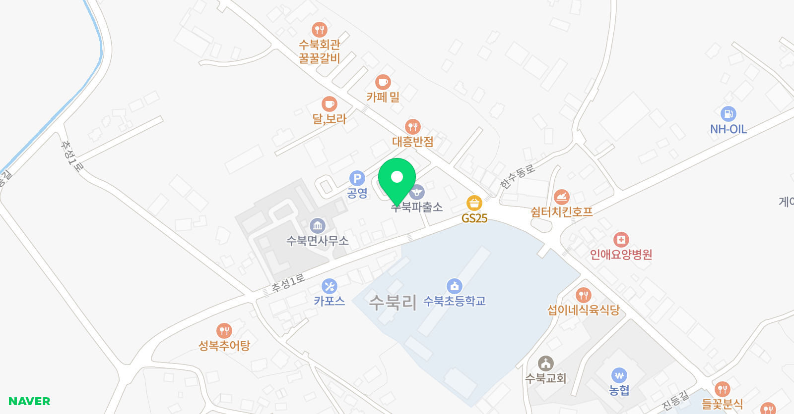 푸른꿈 음악학원 위치