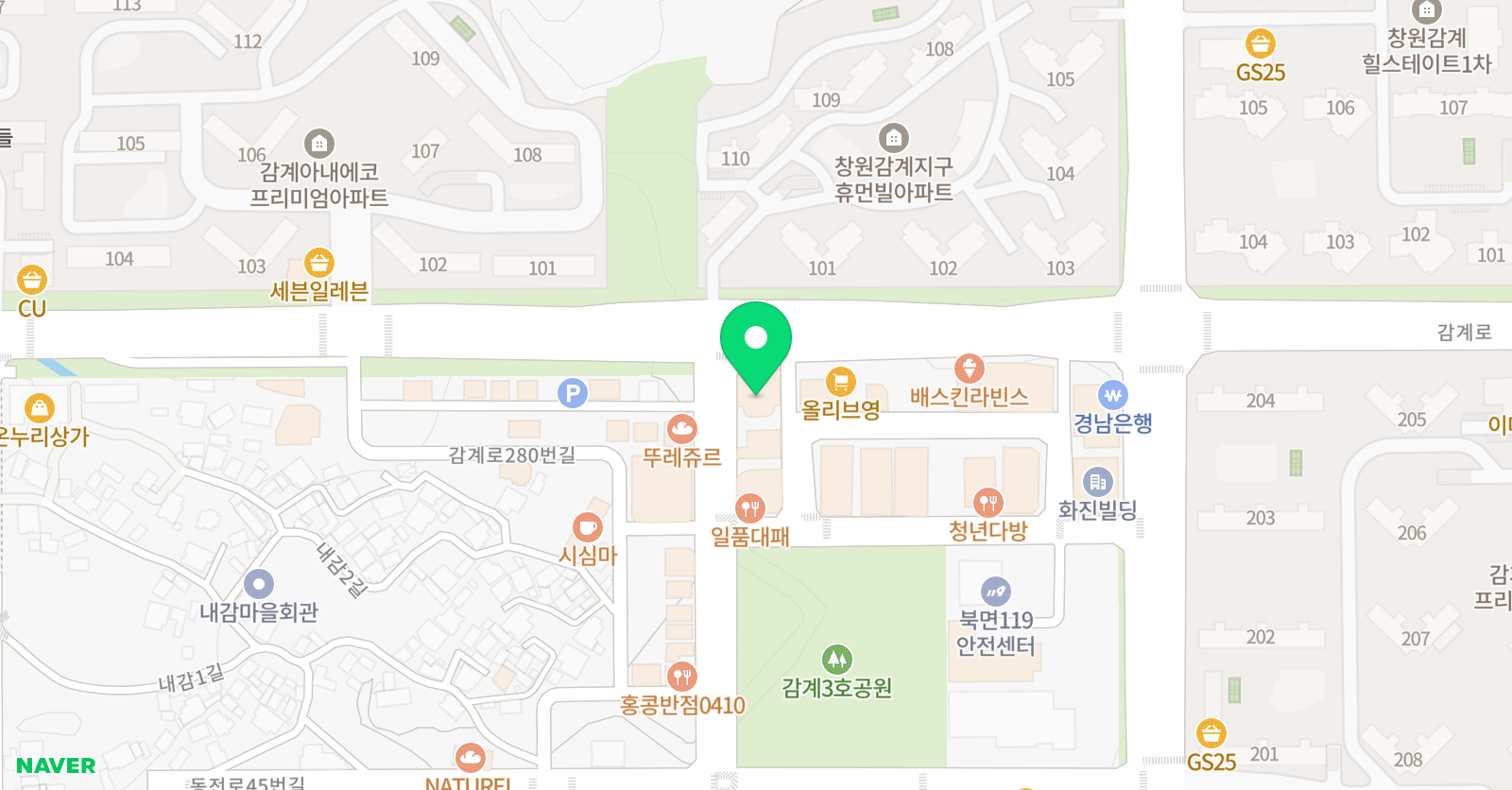 이젠 수학교습소 위치