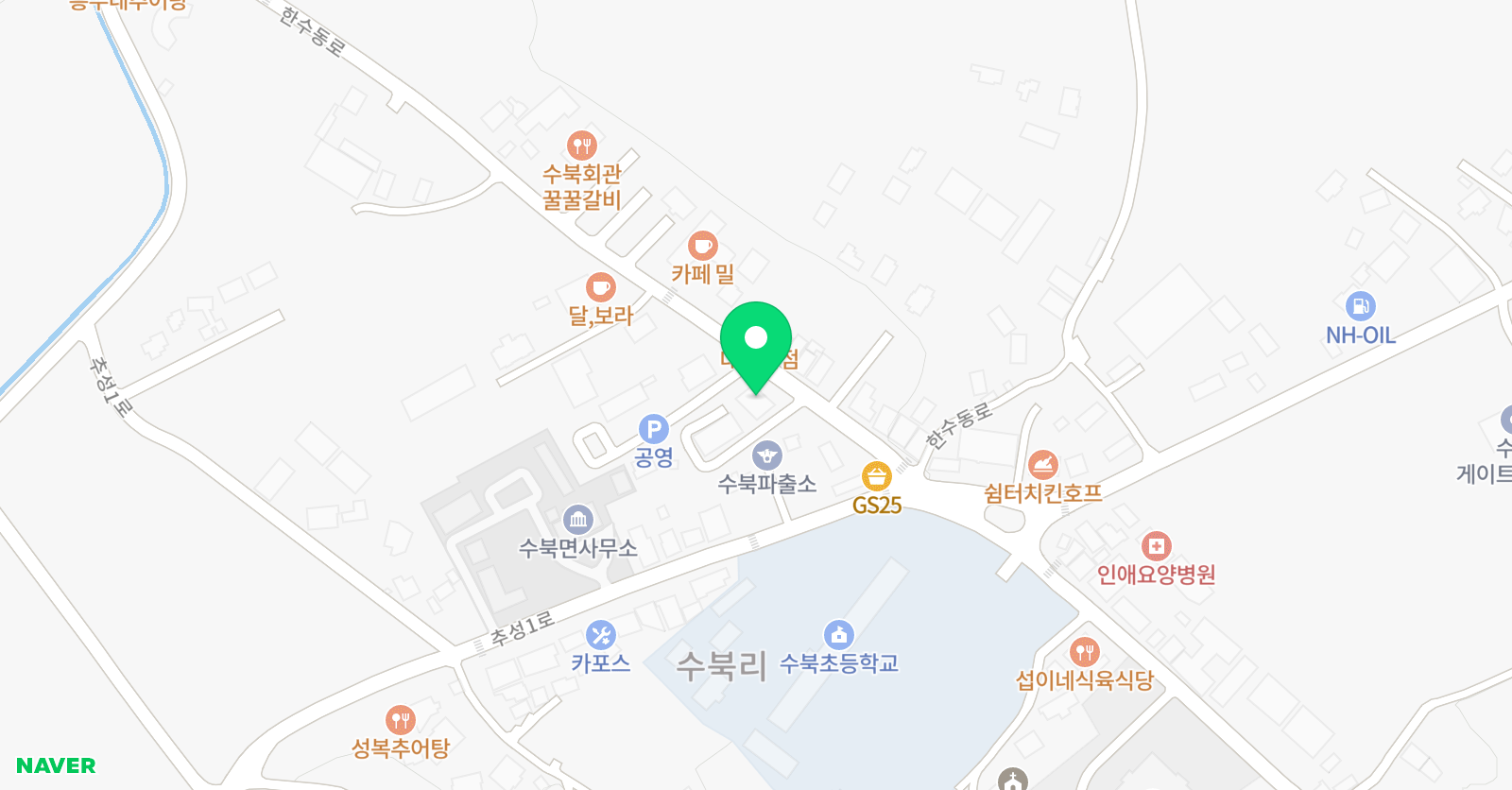 뮤엠영어 리사학원 위치